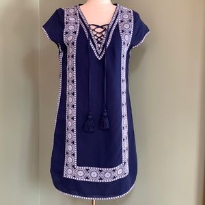 Vineyard Vines Embroidered Tunic Dress